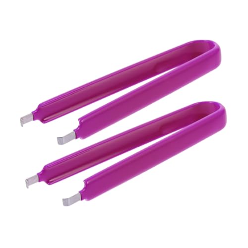 Zerodeko 2pcs Automotive Fuse Puller Tool Precision Disconnect Pliers for Quick Electrical Fixes Durable Steel Construction Versatile Fuse Relay Extractor for Car Maintenance