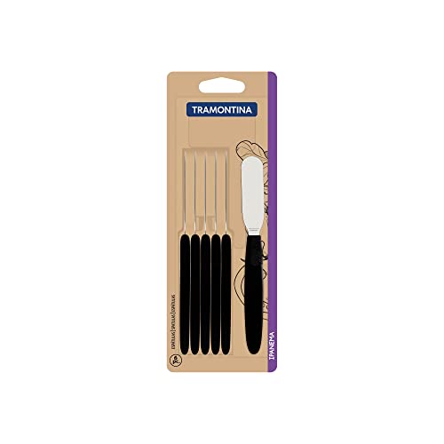 Tramontina 6pcs Butter Spreader Set (Black) - Image 4