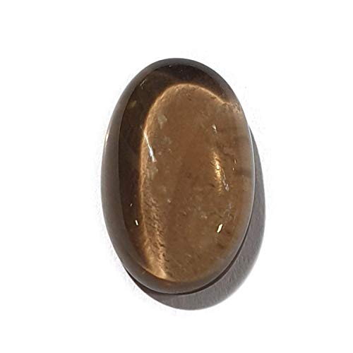 Quartz fumé véritable pour bague et pendentif au style minimaliste et intemporel