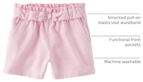 Image of Gymboree Girls and Toddler Tie Front Linen Shorts
