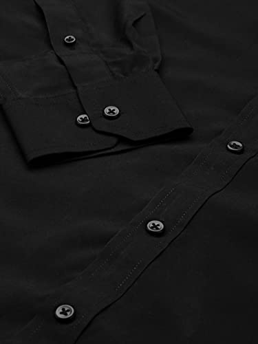 Image of English Navy Men Dress Shirt