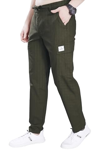 Image of DIVISIVE Men's Loose Fit Linen Blend Cotton Cargo Pants