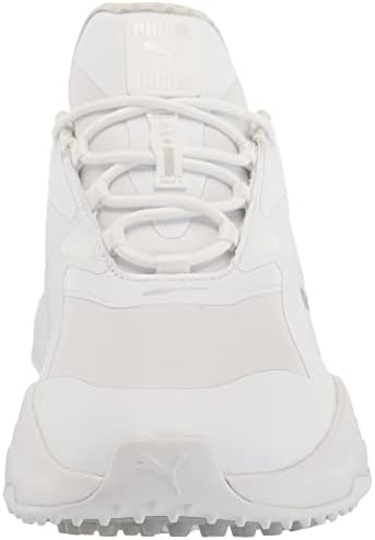 PUMA GOLF Men's Gs-Fast Golf Shoe, Puma White-Puma White, 7 | Image 1