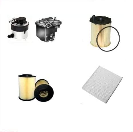 AOQ - KIT TAGLIANDO 4 FILTRI FOCUS II 1.6 TDCI DAL 2005 AL 2012