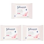 Johnson's Face Care Make Up Be Gone Refreshing Wipes - Pack of 75