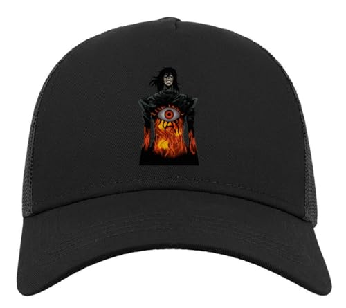 Casquette de baseball Anime 48 coton noir pour éviter la chaleur avec style unique