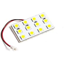 Diode Dynamics Trunk Light LEDs compatible with Hyundai Tiburon 1997-2001 pair, 36mm Festoon SMD12 Cool White 6000K