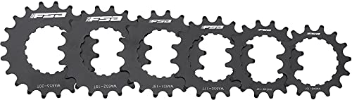 FSA Unisex's Bosch E-Bike Sprocket, Black, Size 17T
