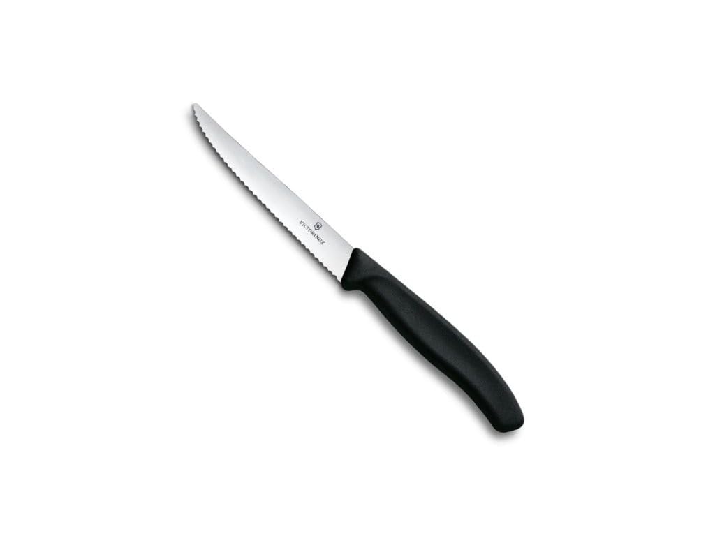 Victorinox 6.7233 Swiss Classic 11cm Biftek&Pizza Bıçağı, Siyah