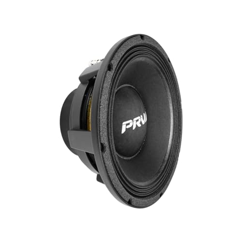 PRV AUDIO 12MR2000-NDY 12 inch Midrange PRO Audio Speaker, 2000 Watts 8 Ohm, 98dB, 4