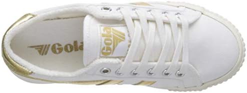 Gola Women's Low-Top Trainers, Off White Off White Gold Xy, 10 | Image 4