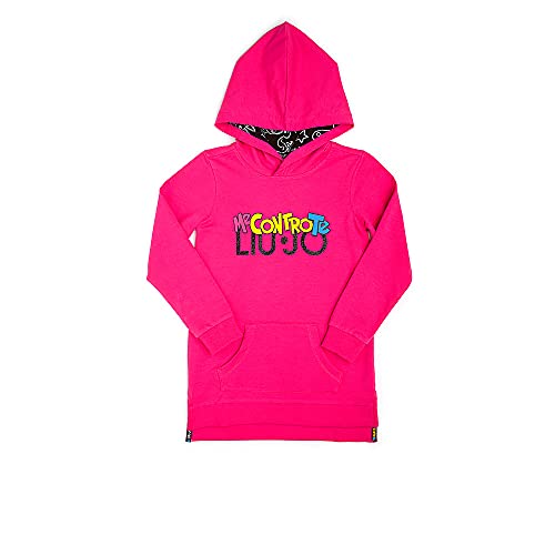 LIU JO ME CONTRO TE Bambina 4B1307 TX190 Fuxia Felpa Estate 4 Anni