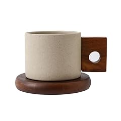 Cup & saucer set brown A