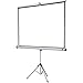 Produktbild Nobo Beamer-Leinwand mit Dreibeinstativ, Projektorleinwand mit brillant weißer Oberfläche, mit Standfuß, tragbar und freistehend, 2000 x 1513 mm, 1902397