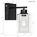 Rayogale Battery Operated Wall Sconce Set of 2, Rechargeable, Wireless, Dimmable, Timer, Remote, Touch Control, 3000K, USB-C Charging for Living Room, Bedroom Black (Include 2 Special Bulbs)
