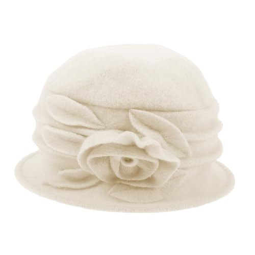 Chapeau fedora femme laine contre le froid hivernal avec style rétro