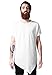 Produktbild Urban Classics Herren Asymetric Long Tee T-Shirt, Weiß (white 220), L