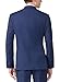 Calvin Klein Men's Slim Fit Suit Separates, Solid Medium Blue, 46 Regular