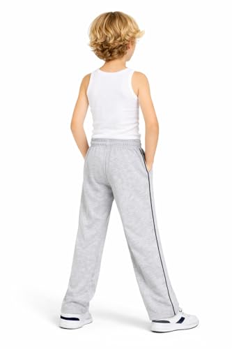 Image of DYCA by Bodycare Boys Cotton Solid Track Pant, Casual Regular Fit Joggers, Comfortable Activewear for Kids