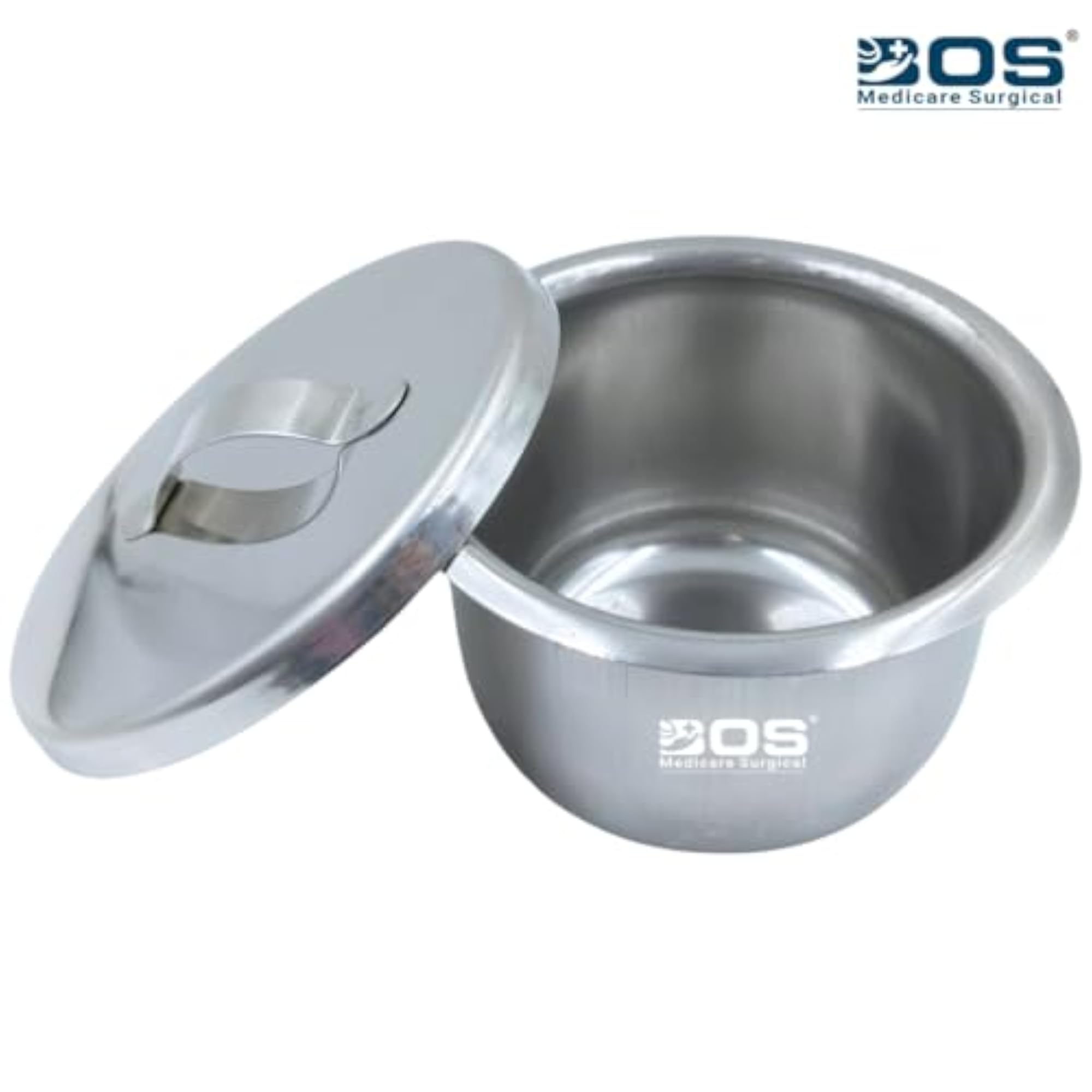 Gallipot with Cover Stainless Steel Small 75ml Capacity