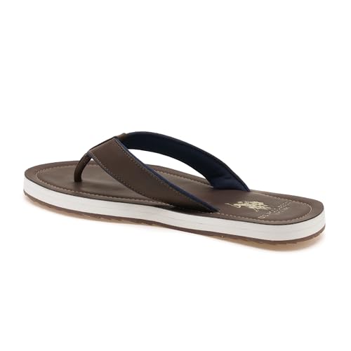 Image of U.S. POLO ASSN. USPA| OVI BLACK| Stylish slider Slippers for Man