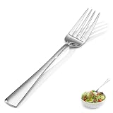 KINGSTONE 4 Piece Salad Forks Set, 18/10 Stainless Steel Forks