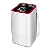 Dand Mini-wasmachine, campingwasmachine, compacte was- en centrifugeset, 4,6 kg capaciteit, 240 W vermogen, geluidsarm, voor singles, studentenhuishouding, camper