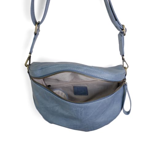 Joy Susan Women's Fashion Purse Laura Contrast Strap Sling Belt Bag3