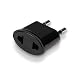 Samsonite Individual Country Power Adapter Plugs UPC Europe/Middle East, Black
