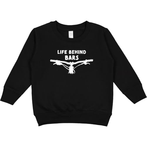inktastic Life Behind Bars Mountain Bike Toddler Sweatshirt