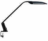 Potencia: 18 W Unilux Duo 100340373 Lámpara Fluorescente con abrazadera de acero/ABS/Santoprene/Aluminio Negro