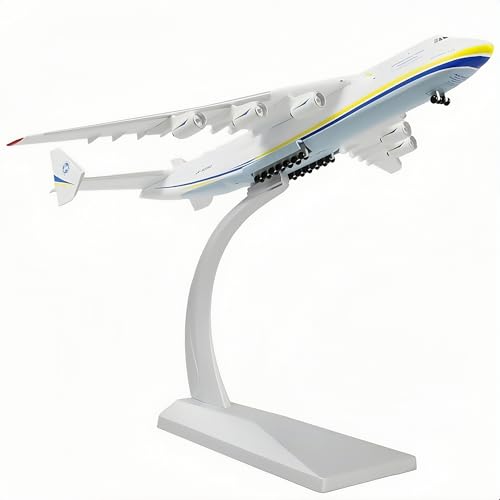 1:400 Scale Antonov 225 Airplane Models Alloy Diecast Aircraft Model Kit,Display Model Plane for Adult,Aviation,Military Enthusiast.
