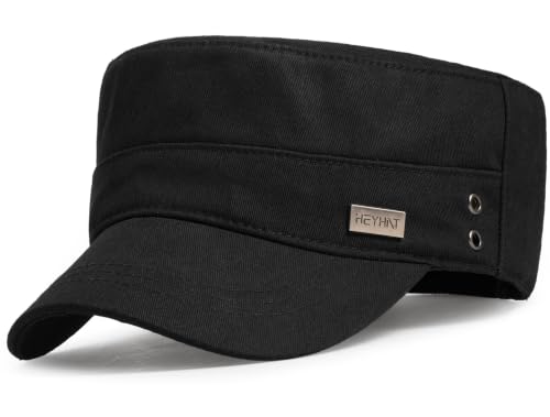 Image of Unisex Basic Cadet Army Caps Everyday Military Style Hat