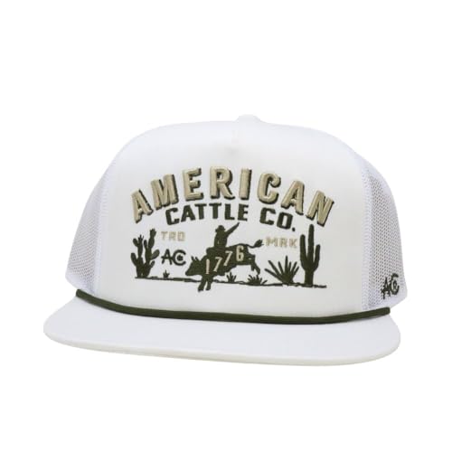 Gorra trucker western snapback para hombre con logo miniatura 2
