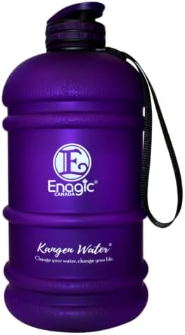 Compatible/Replacement for Enagic Kangen Leveluk Sports Water Bottle Half Gallon Purple