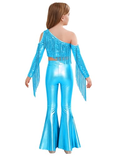 Traje de baile brillante para niñas que soluciona la falta de libertad de movimiento en jazz 2