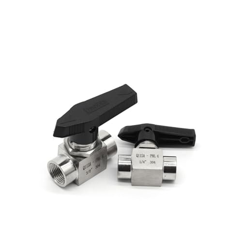 Robinet à boisseau sphérique 3/4 femelle étanche en acier inoxydable 304 à 2 voies - 2