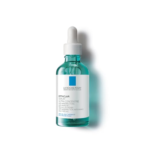 La Roche Posay Effaclar Anti-Aging Facial Serum with Salicylic Acid Glycolic Acid & Niacinamide Ultra Concentrated Targeted Treatment for Blemishes Fine Lines & Large Pores 30ml