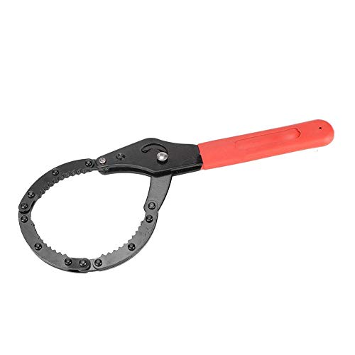 Aramox Oil Filter Wrench, 75-96mm, TPR Handle, ABS Material, Stainless Steel