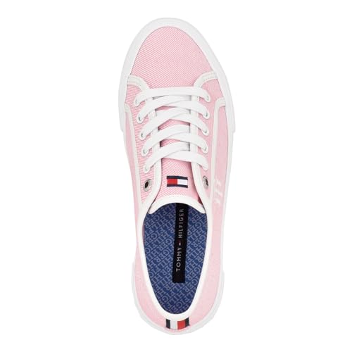 Baskets Alezya Tommy Hilfiger femme rose clair chaussures mode rayures 37 - 2