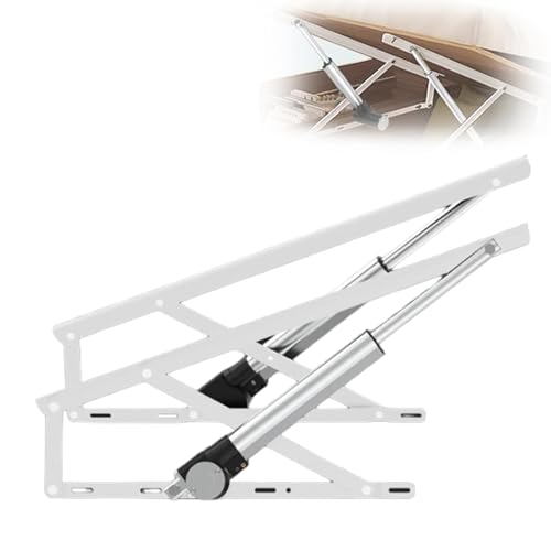 Mecanismo de elevación de almacenamiento de cama resistente con kit de resorte de gas eléctrico, capacidad de carga de 60 kg para soluciones de almacenamiento mejoradas debajo de la cama
