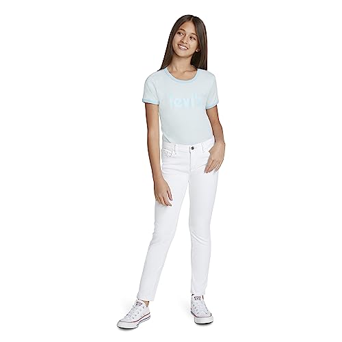 Levi's Girls' 710 Super Skinny Fit Jeans White - image 4