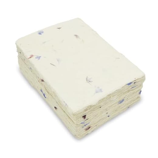 Handmade Lokta Card Stock Paper, Vintage Style