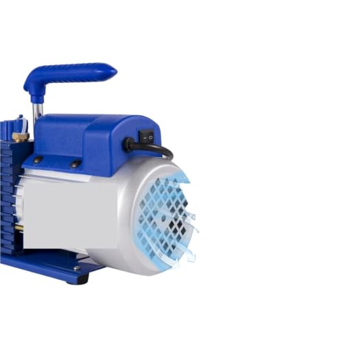 Bomba de vacío para refrigeración de una etapa con o sin manómetro, 1,8 CFM, para mantenimiento de aire acondicionado y HVAC miniatura 1