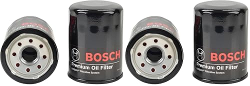 BOSCH 3323 Premium Oil Filter With FILTECH Filtration Technology - Compatible With Select Acura MDX, RDX, RSX, TL; Chrysler; Dodge; Ford; Honda Accord, Civic, CR-V, Pilot; Infiniti; Nissan + More