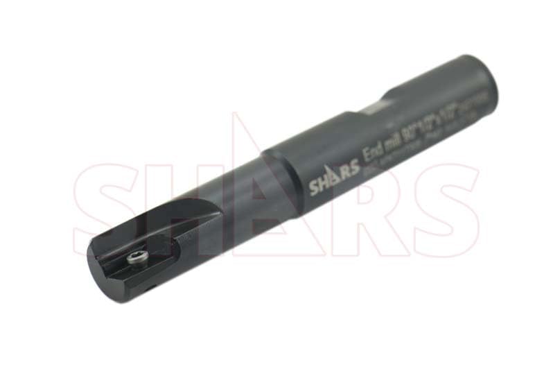 Image of Shars CNC 1 /2 inch 90 Indexable End Mill + 1PC APKT 11T308 Carbide Insert New 404-2404W+404-6540 ![