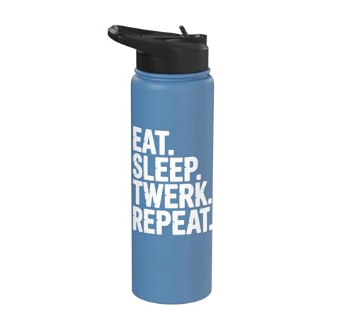 Cool Twerking Art For Women Girls Mom Twerker Twerk Twerking Stainless Steel Insulated Water Bottle
