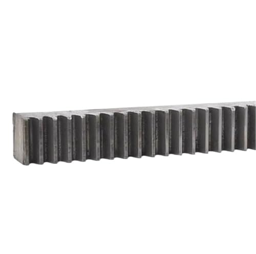 Image of 2pcs 1Mod 12x12x500mm High Precision Spur Rack Steel +2pcs 1 Mod Lathe Gear Pinion(18Teeth 8mm)