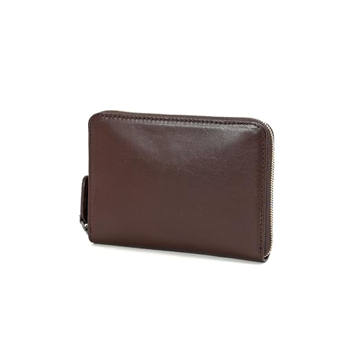 [LEATHER CRAFT COMPANY] ���z ���E���h�~�h�����z �C�^���A�����U�[ LMM-1201 (�u���b�N�u���E��)