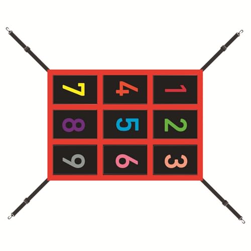 調節可能なストライクゾーンターゲット 野球ネット用 番号付きピッチングソフトボールターゲット 練習投球&打撃ネットトレーニング